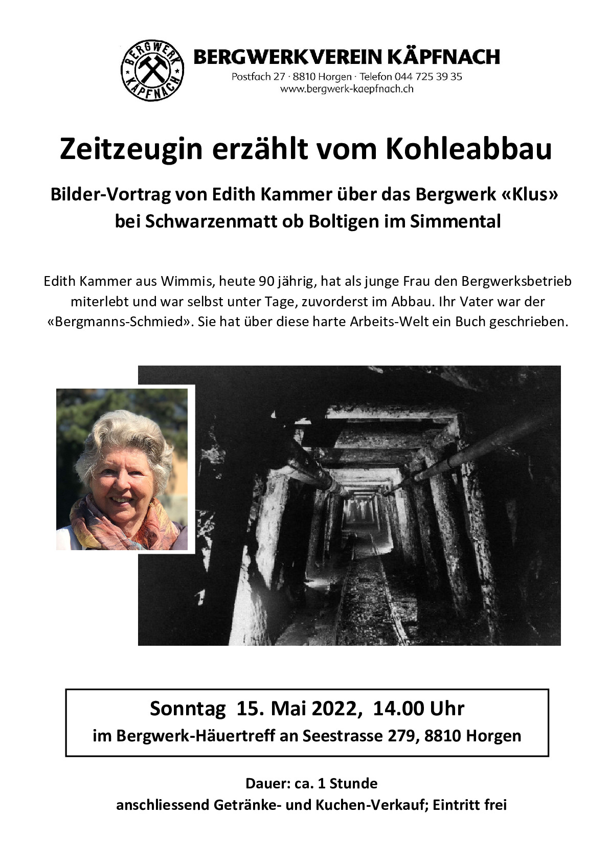 Plakat Vortrag E. Kammer